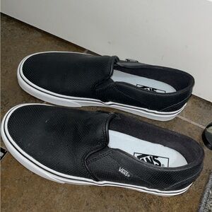 Vans Women's Black Slip-On Shoes